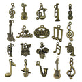 Antique Silver Musical Instrument and Guitar Metal Charms with 29 Listed Options view 9