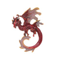 Blue Silver Tone Winged Dragon Enamel Four Designs Metal Brooch Pin view 6