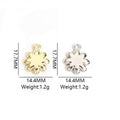 Enamel-Look Gold Silver Daisy Alloy Charms in 14 Styles view 3