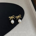 Freshwater Pearl Gold Tone Earring Collection Drop Styles view 6