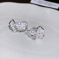 Crystal Flower and Butterfly Ear Clips in Eight Designs view 6