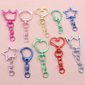 Colorful Enamel Lobster Clasps in Six Novelty Shapes view 1