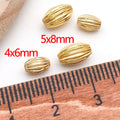 Gold-Tone Spacer Bead Metal Beads with 6 Listed Options view 2