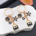 Five Fashion Handbag Lipstick and Crown Metal Keychain Designs view 1