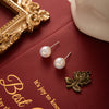 Medium Pearl Studs