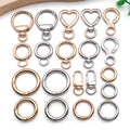 Gold-Tone Lobster Clasp Jewelry Findings with 20 Listed Options view 1