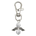 Beaded Guardian Angel Keychain Silver Clasp Nine Styles view 11