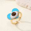 Blue Heart Eye