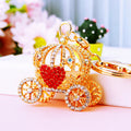 Jeweled Pumpkin Carriage Keychain Collection in Twenty-Five Designs view 11