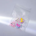 Color Note Heart Bow Resin Look DIY Jewelry Component view 4