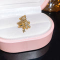 Tiny Bear Ear Cuffs in Gold and Silver Tone Single Pieces view 6