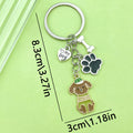 Dog Charm Keychains in 14 Pictured Variations for Bags and Keys view 6