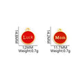 Enamel-Look Letter Alloy Charms in 19 Styles for Jewelry Crafts view 2