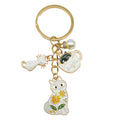Blossom and Flower Charm Keychains in 16 Pictured Variations for Bags and Keys view 12