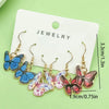 Blue Pink Butterflies