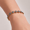 Blue Crystal Sea Creature Bracelet Collection in Three Designs view 2