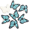 Colorful Printed Butterfly Metal Charms, 22 Designs view 9