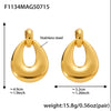 Gold Teardrop