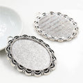 Decorative Oval Pendant Tray Assortment Jewelry Making Components view 7