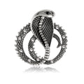 Black Gold Tone Zodiac Animal Crystal Two Designs Metal Brooch Pin view 6