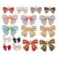 Gold-Tone Bow and Butterfly Metal Charms with 16 Listed Options view 5