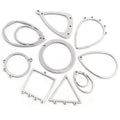 Geometric Multi Loop Pendant Connectors in Ten Shapes view 1