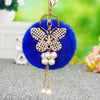 Royal-Blue-Pom Butterfly-Tassel