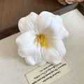 Foam Lily Flower Duckbill Hair Clip Pink White Blue view 8
