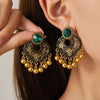 Green Ornate Medallions