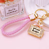 Pink-Strap Pink Perfume-Bottle