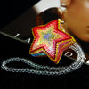 Multicolor Jeweled-Star