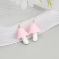 Spotted Mushroom Dangle Earrings In Four Colorways view 8