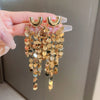 Gold Sequin Fringe
