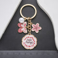 Pink-Led Four-Style Mother's Day Butterfly Flower Keychain Collection view 4