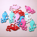 Gold Tone Enamel Octopus Charms in Seven Colors for Jewelry view 11