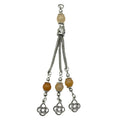 Antique Silver Zinc Alloy Tassel Charm Pendant for Boho Necklace Bracelet Jewelry