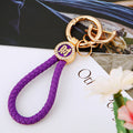 Braided Fortune Loop Keychain Sets in Seven Bright Color Options view 4