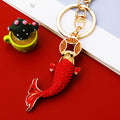 Jeweled Fish, Dolphin and Sailboat Keychain Collection view 6