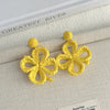 Yellow Woven Flowers