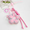 Pink Flower Bead Strap