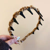 Leopard Fur Comb
