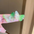 Ten Style Green Geometric Resin Statement Earrings view 8