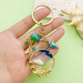 Starfish, Conch and Shell Charm Keychains Featuring Blue Starfish Across 59 Variations view 3
