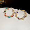 Small Colorful Hoop