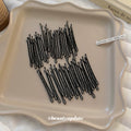 Black Wavy Bobby Hair Pins In A Fifty Piece Set For Styling view 4