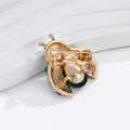 Ladybug Crystal Metal Brooch Pin for Jackets and Lapels view 4