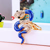 Blue Smiling-Snake