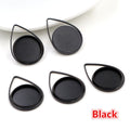 Teardrop Open-Frame Pendant Bezel Settings in Six Finishes view 6