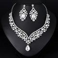 Black Silver Tone Champagne Crystal Garland Crystal Seven Designs Metal Necklace and view 6