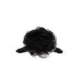 Taupe Double Rose Sheer Hair Claw With Pearl Like Beads view 5